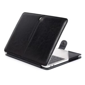 Coosybo 13" Air Case, Soft PU Leather Cover For 12" Macbook 11 Air 13.3 Pro 15 Retina Touchbar