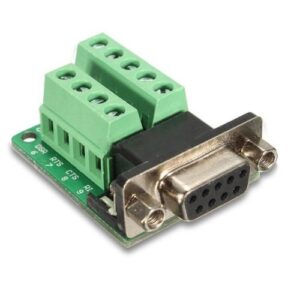 DB9 9-pin Female Adapter RS-232 Serial Port Interface