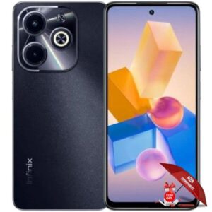 Infinix Hot 40i-X6528 Android Smart Phone With 128GB+4GB + FREE UMBRELLA