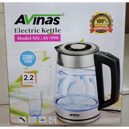 Electric Glass Kettle/Jug - 2.2L