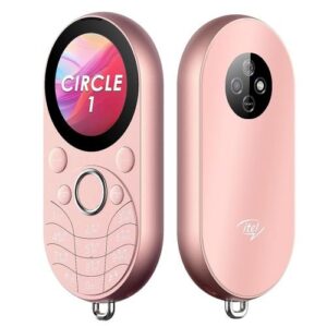 itel Circle 1 Unique Design, Round Screen, Dual SIM Phone - Gold