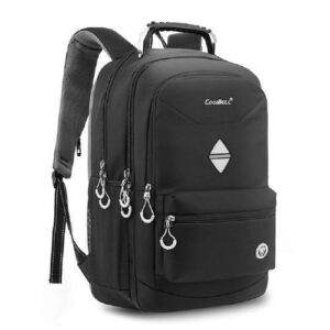 Coolbell 18.4 Inch Backpack Laptop Bag Travel Rucksack Water-resistant Hiking Knapsack Protective Day Pack - Black