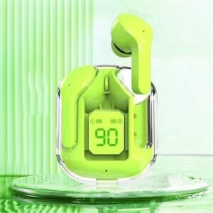 Air31 transparent shell Bluetooth 5.3 earbuds HIFI LED waterproof TWS universal wireless