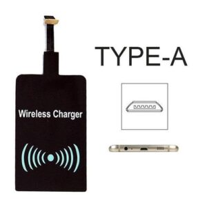 For Andriod Type C Qi Wireless Charger Receiver Pad Coil For Iphone 5 5s Se 6 6s 6splus 7 Plus Wireless Charging Adapter Mat
