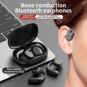 Bluetooth Earphones Conduction Open Ear Hook Wireless Sport Headphone HiFi Stereo Waterproof Noise Reduction Headset