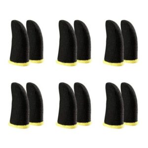 18-Pin Carbon Fiber Finger Sleeves 12 Pcs)