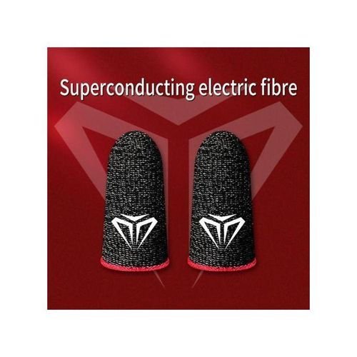 2PCS Finger Covers Universal Breathable Ultra-thin Fingertips Sleeves Thumb Gloves For Mobile Game