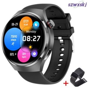 GT4 Pro Smartwatches 1.6? 360*360 Wireless Charging NFC Business Watch 380 Large Battery