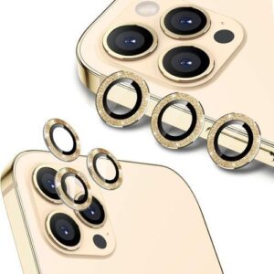 For IPhone 13 Pro ,13 Pro Max HD Camera Lens Cover & Image Enhancer(GOLD)
