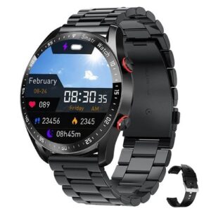 2024 ECG+PPG Bluetooth Call Smartwatch Men Laser Health Blood Pressure Fitnes Sports Watches