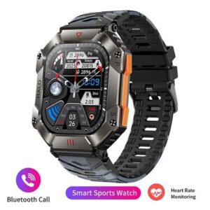 Fitness Watches Ip68 Waterproof Military Healthy Monitor AI Voice Bluetooth Call Smartwatch 2023