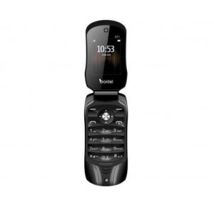 Bontel 911 1.77 Inch Color Display,Flip Phone- Black