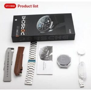 GT3 MAX PORSCHE SMART WATCH - GREY