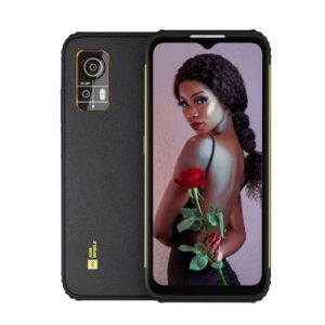 AGM H6 Leather Ultra-Thin Rugged Smartphone 6.6" 16GB RAM/256GB Android 13 NFC - Black