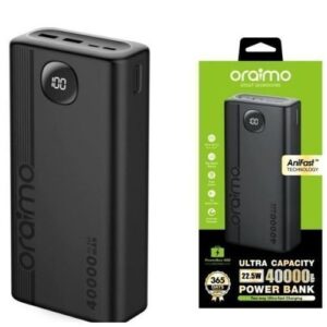Oraimo 40000mAh Strong Massive Power Charing Bank Traveller With Cord