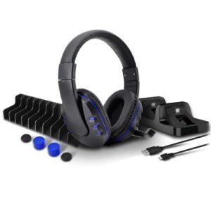 Dobe 5 In 1 Game Pack Stereo Headset With Microphone Kit 4