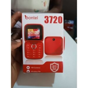 Bontel 3720 1.77 Inch Color Display, Flip Phone RED
