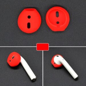2 PCS Earphone Silicone Ear Caps For Apple AirPods / EarPods
