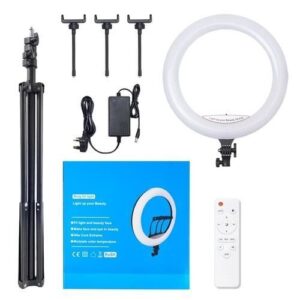 18 Inch Ring Light With Bag, Tripod Stand + Bag