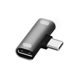 Adapter Multifunctional Reliable Alloy USB Type C To-Silver