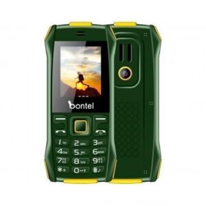 Bontel L400 Plus,1.77 Inch, 0.08MP, Feature Phone,1000mAh, Green