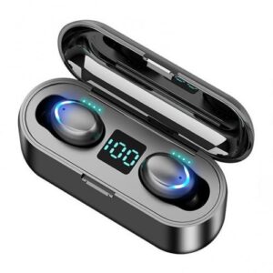 9D HIFI Touch Bluetooth Headset -Black