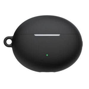 Anti-scratch Anti-fall Silicone Bluetooth Earphone Protective Shell Protective Cover For Huawei Freebuds 4i-Black