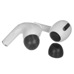 2 PCS Earbuds For TWS Airpods Pro,Size:  Large Black
