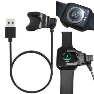 2 Pin Universal Clip Charger For Smart Watch Series Support Oraimo Smart Watch_ T500, T500 + Pro, G500, G66L, G65L, T55, T55+, X7, X8, DT100, HW16, HW22, M16plus, X6, X7, X8, W26, Series Iwatch, HiWatch, Hi Watch, Smart Watch