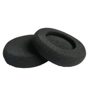 2 Pairs 5cm Soft Headphone Sponge Cover Ear Pads Cushion Replacement For Sennheiser PX100/PX100II/PX200/PX80/PC131/KOSS PP-Black
