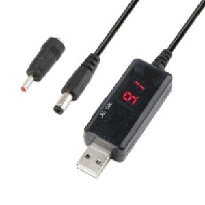 Adjustable Voltage Converter with Switch EU-5V Step Up to 9V 12V