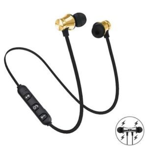 Magnetic Wireless Bluetooth 4.2 In-Ear Stereo-Golden