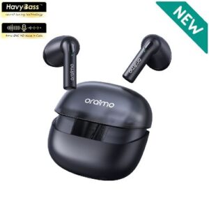 Oraimo Riff 2 4-mic ENC Clear In Calls 30-hour Playtime App Earbuds