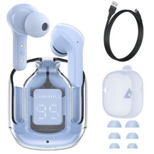 ACEFAST T6 TWS Earphone Wireless Bluetooth 5.0 Headphones Sport Gaming Headsets Noise Reduction Earbuds With Mic  Free Cover WSY