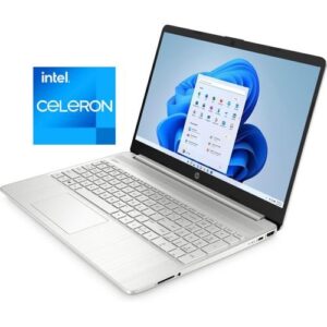 Hp 15 NOTEBOOK INTEL CELERON N4120 2.6GHZ 4GB RAM 256GB SSD BACKLIT KEYBOARD WINS 11