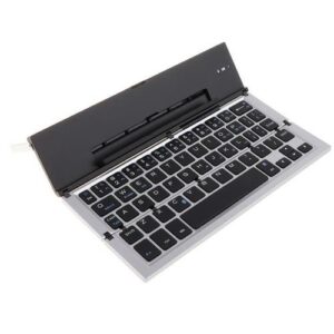 Foldable Wireless Bluetooth Keyboard For IPhone,Andriod Silver
