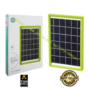 Dp Solar Panel Battery Charger For All Mobile 6W/7.2V DP-Li27