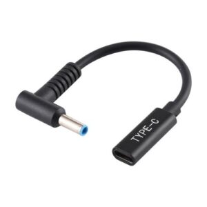 For HP USB-C / Type-C to 4.5 x 3.0mm Power Adapter Charger C
