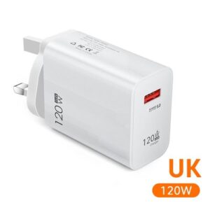 120W GaN Charger USB Charger Fast Charge Charging Quick Char