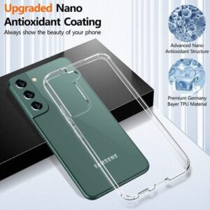 Galaxy S22 Plus Case Crysta Soft Transparent Drop Protection
