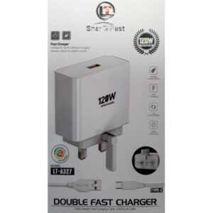 120W Super Fast Charge Type-C Charger For Samsung Xiaomi Vivo Oppo Huawei OnePlus