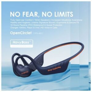 Oraimo Circlet Fit Long Playtime Openear Bluetooth Headphone