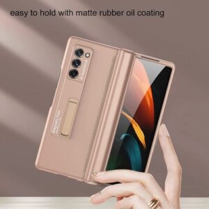 Galaxy Z Fold 2 Case [Magnetic Hinge Edge Cover Protection