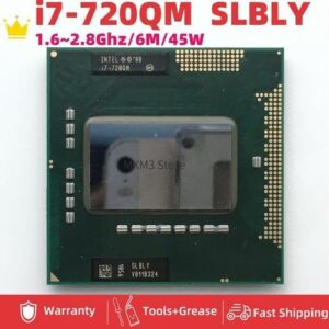 Core I7-620m I7-640m I7-720qm I7-740qm I7-820qm I7-840qm I7-920xm I7-940xm Lap Cpu Processor Socket G1 Pga988 Hm55 Hm57 Qm57