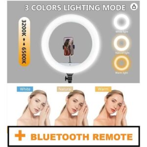 2025 Makeup Light -Instagram - Ring Light With Bluetooth