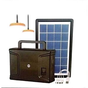 Dp Solar Panel Mobile Charger With 2 Bulbs LED Light