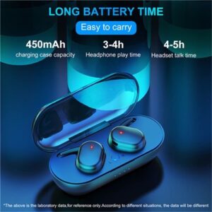 Fingerprint Touch Bluetooth Headset Noise-cancelling Stereo