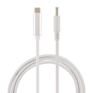 For HP USB-C / Type-C To 4.5 X 3.0mm Laptop Power Charging C
