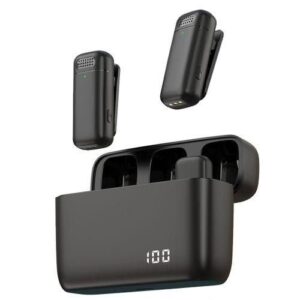 K13 Lavalier Microphone Professional Portable 20M Receive Range Plug and Play Mic For Andriod iPhone 13 14