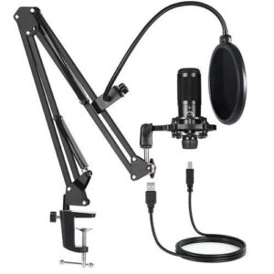 Fifine T669 Condenser Microphone Boom USB Studio Recording